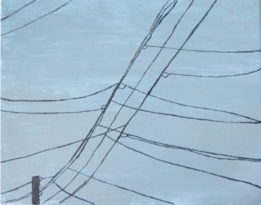 Wires Two | 16x20 | Oil On Canvas | Jan '06