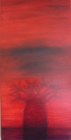 Baobab | 15 x 30 | oil on canvas | Nov ’06 | Private Collection