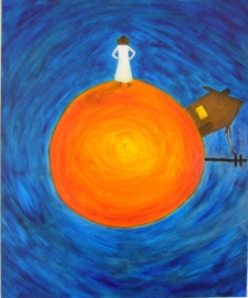Sometimes I Live On The Sun | 20 x 24 | oil on canvas | Jan ‘07